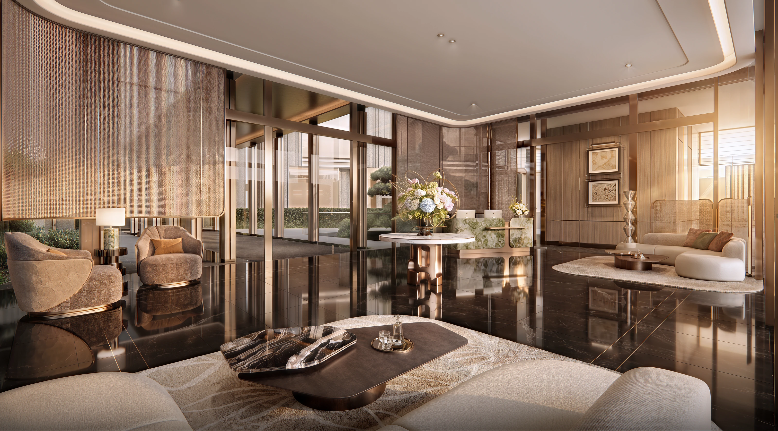 The Pavilion Lobby at The Magnolia